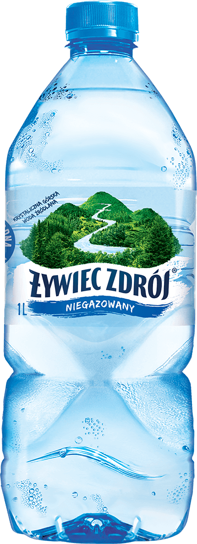 Woda Żywiec Zdrój niegazowana, litrowa butelka